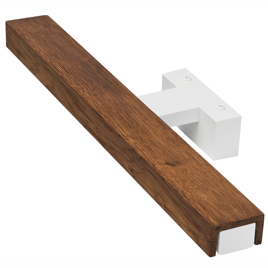 Brilagi - LED Bathroom mirror lighting WOODY MIRROR LED/8W/230V 40 cm IP44 oak cherry/white