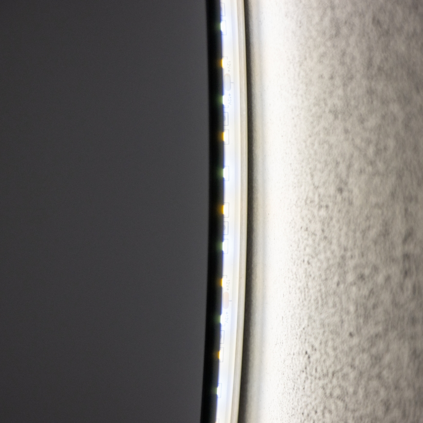 Brilagi - LUNA LED Bathroom Mirror 19W/230V Ø 60 cm IP44 CRI 90 Dimmable + CCT