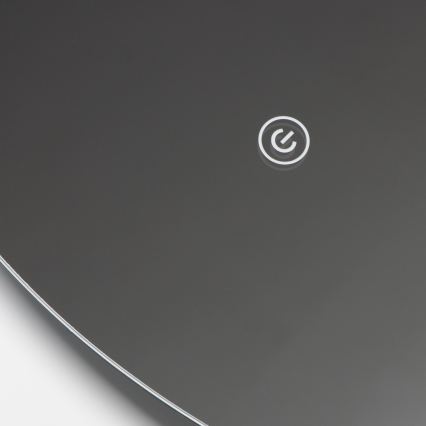 Brilagi - LUNA LED Bathroom Mirror 19W/230V Ø 60 cm IP44 CRI 90 Dimmable + CCT