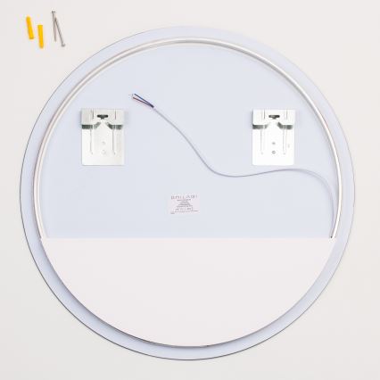 Brilagi - LUNA LED Bathroom Mirror 19W/230V Ø 60 cm IP44 CRI 90 Dimmable + CCT