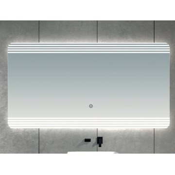 Brilagi - LED Bathroom Mirror MELZO LED/28W/230V 60x80 cm IP44 CRI 90 dimmable + CCT