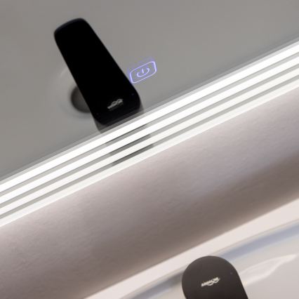 Brilagi - LED Bathroom Mirror MELZO LED/28W/230V 60x80 cm IP44 CRI 90 dimmable + CCT