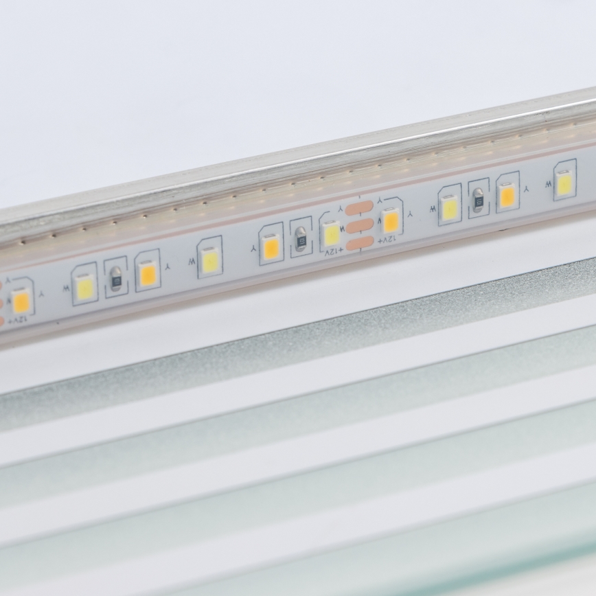 Brilagi - LED Bathroom Mirror MELZO LED/28W/230V 60x80 cm IP44 CRI 90 dimmable + CCT