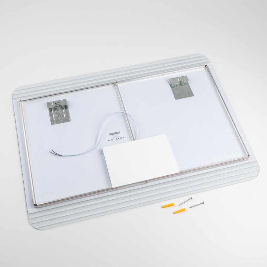 Brilagi - LED Bathroom Mirror MELZO LED/28W/230V 60x80 cm IP44 CRI 90 dimmable + CCT