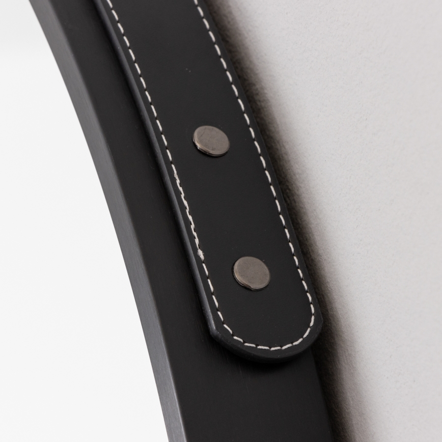 Brilagi - PALANZO LED Bathroom Mirror LED/19W/230V Ø 60 cm Black IP44 CRI 90 Dimmable + CCT