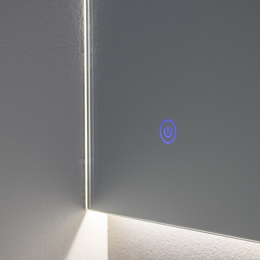 Brilagi - QUARTIERE LED Bathroom Mirror, LED/18W/230V, 50x55 cm, IP44, CRI 90, Dimmable + CCT