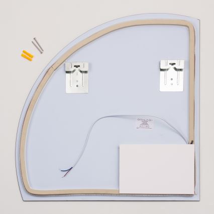Brilagi - QUARTIERE LED Bathroom Mirror, LED/18W/230V, 50x55 cm, IP44, CRI 90, Dimmable + CCT
