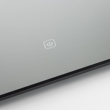 Brilagi - LED Bathroom Mirror SUELLO LED/20W/230V 40x60 cm black IP44 CRI 90 dimmable + CCT