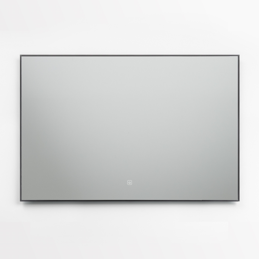 Brilagi - LED Bathroom Mirror SUELLO LED/30W/230V 60x90 cm Black IP44 CRI 90 Dimmable + CCT