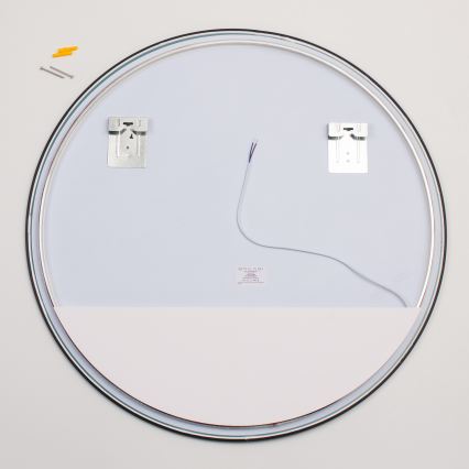Brilagi - LED Bathroom Mirror VENA BLACK LED/26W/230V Ø 80 cm IP44 CRI 90 dimmable + CCT