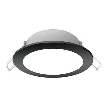 Brilagi - LED Bathroom Recessed Downlight LED/12W/230V 4000K Black IP65