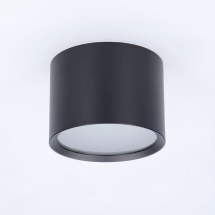 BRILAGI - LED Bathroom Spotlight SMOOTH 1xGX53/15W/230V 60x82 mm black IP54