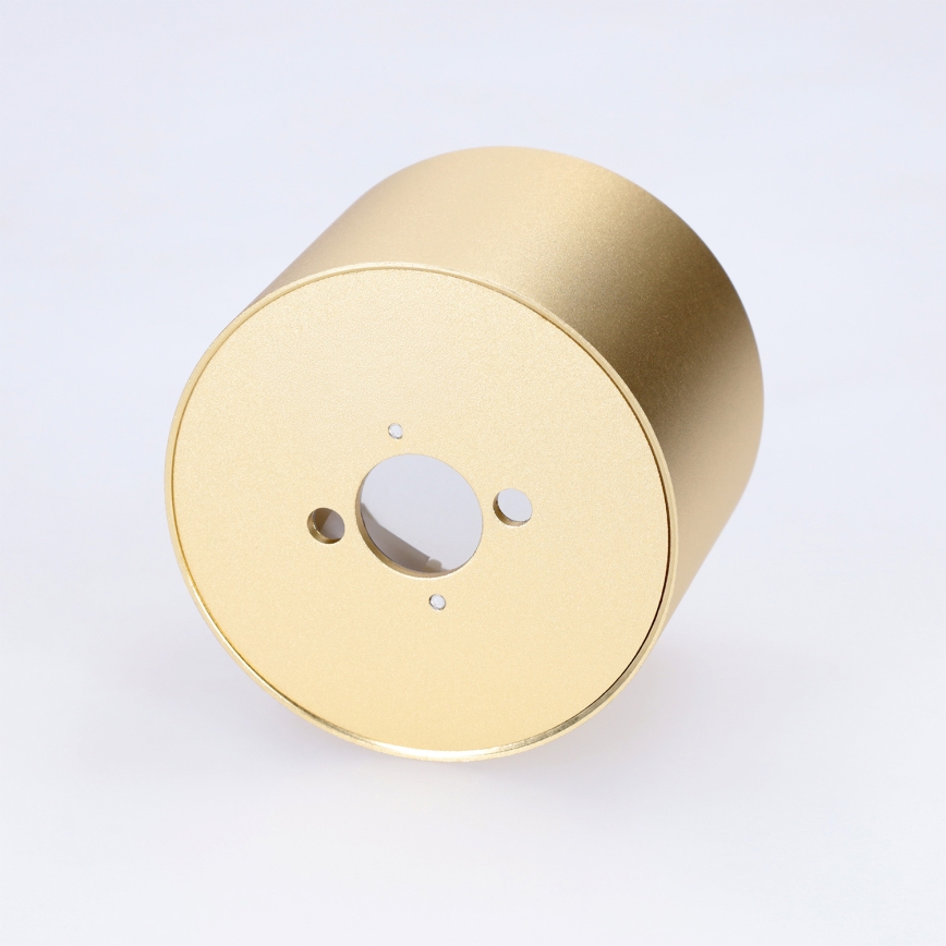 BRILAGI - LED Bathroom spotlight SMOOTH 1xGX53/15W/230V 60x82 mm gold IP54