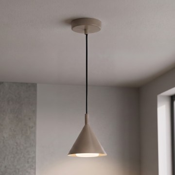 BRILAGI - LED Cable-hung pendant CONE SINGLE 1xGX53/15W/230V beige