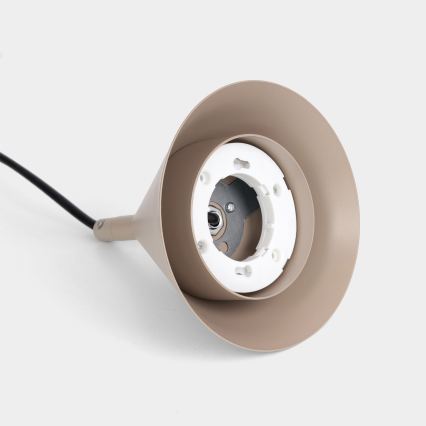 BRILAGI - LED Cable-hung pendant CONE SINGLE 1xGX53/15W/230V beige