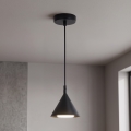 BRILAGI - LED Cable-hung pendant CONE SINGLE 1xGX53/15W/230V black