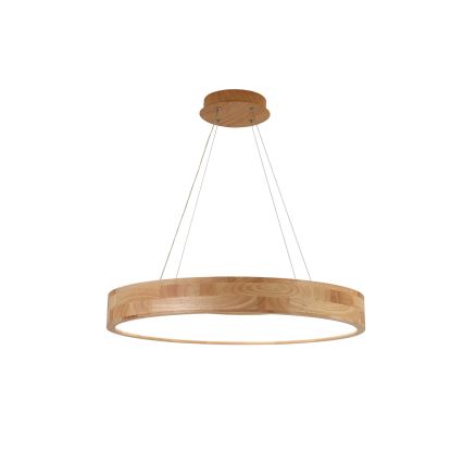 Brilagi - Cable-hung LED Pendant FALCON WOOD LED/40W/230V 3000/4000/6000K Ø 60 cm wood