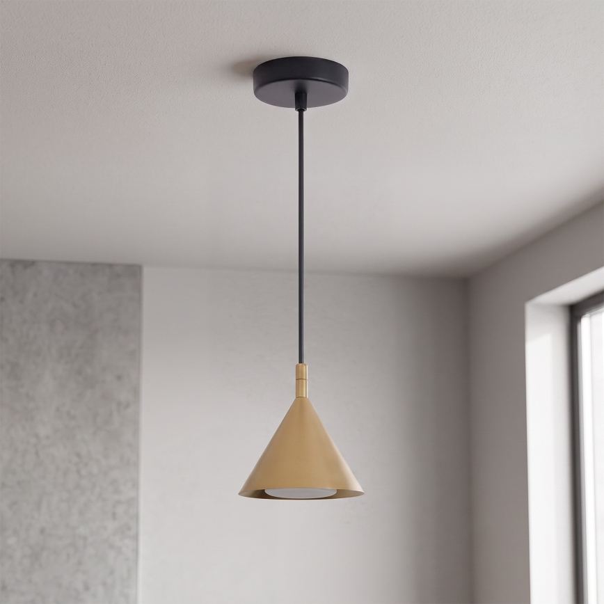 BRILAGI - LED Cable pendant light CONE SINGLE 1xGX53/15W/230V gold