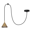 BRILAGI - LED Cable pendant light CONE SINGLE SPIDER 1xGX53/15W/230V gold