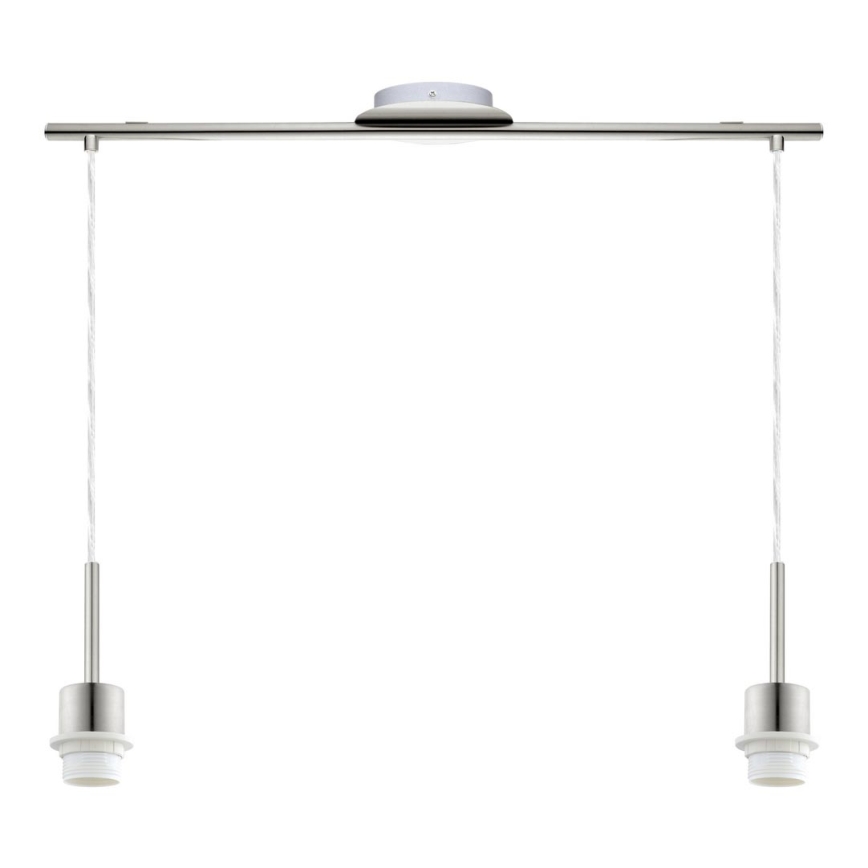 Brilagi - LED cable pendant NUBILA 2xE27/60W/230V black