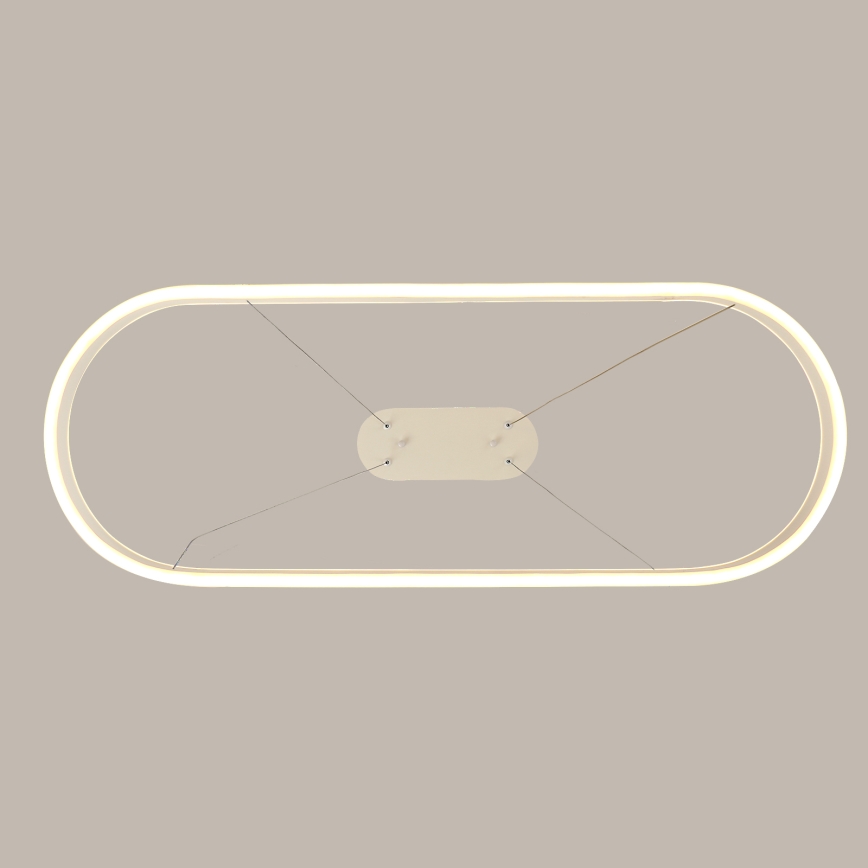 Brilagi - LED cable pendant PONDIE LED/45W/230V 80x30 cm white