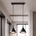 BRILAGI - LED Cable-suspended pendant CONE DOUBLE 2xGX53/15W/230V black