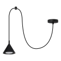 BRILAGI - LED Cable-suspended pendant CONE SINGLE SPIDER 1xGX53/15W/230V black