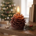 BRILAGI - LED Candle, 1x CR2032, Brown