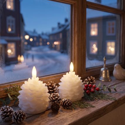 BRILAGI - LED Candle LED/1xCR2032 white
