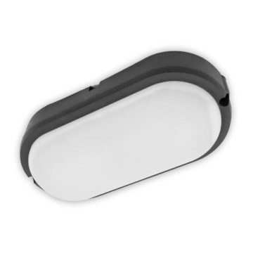 Brilagi - LED Ceiling heavy-duty light SIMA LED/12W/230V IP65 black