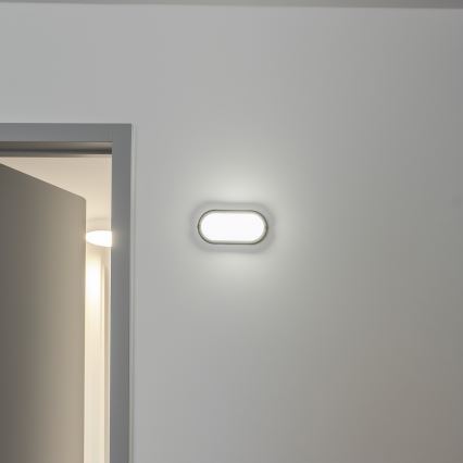 Brilagi - LED Ceiling heavy-duty light SIMA LED/12W/230V IP65 black