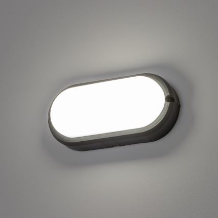 Brilagi - LED Ceiling heavy-duty light SIMA LED/12W/230V IP65 black