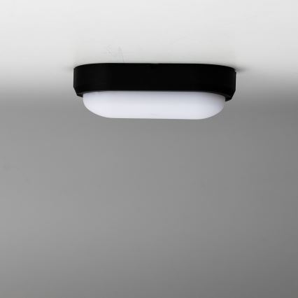 Brilagi - LED Ceiling heavy-duty light SIMA LED/12W/230V IP65 black