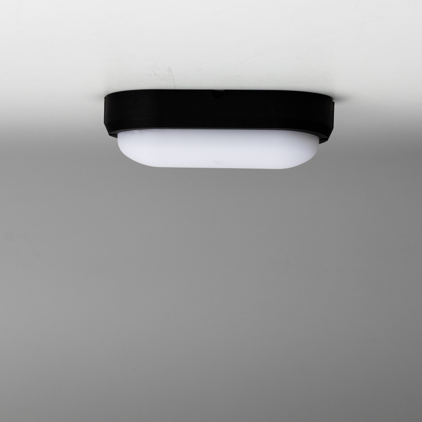 Brilagi - LED Ceiling heavy-duty light SIMA LED/12W/230V IP65 black