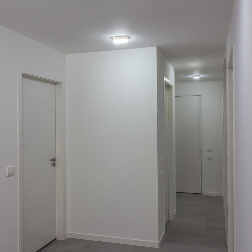 Brilagi - LED Ceiling heavy-duty light SIMA LED/12W/230V IP65 white