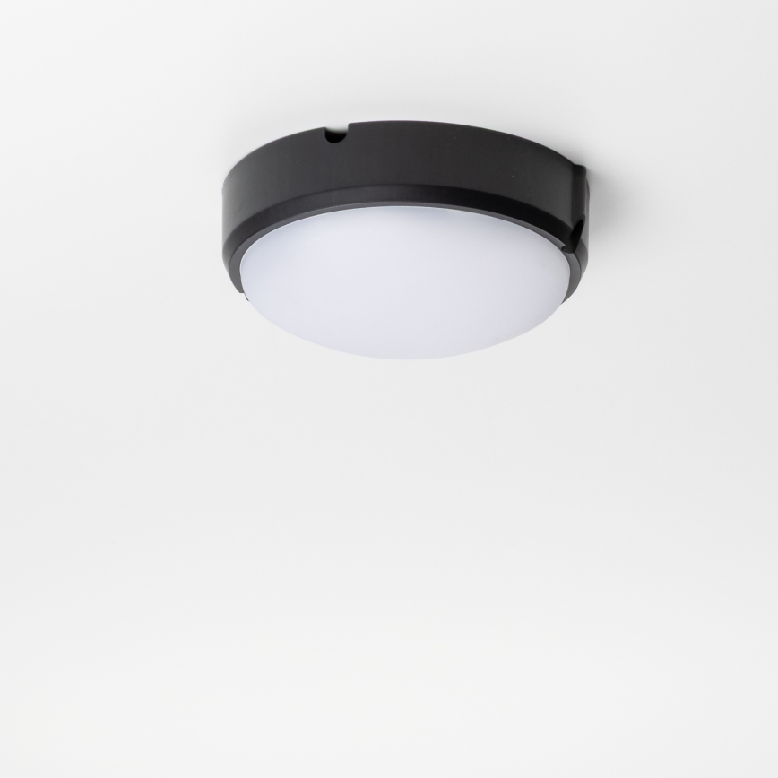 Brilagi - LED Ceiling industrial light SIMA LED/12W/230V IP65 black