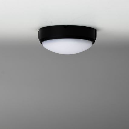 Brilagi - LED Ceiling industrial light SIMA LED/12W/230V IP65 black