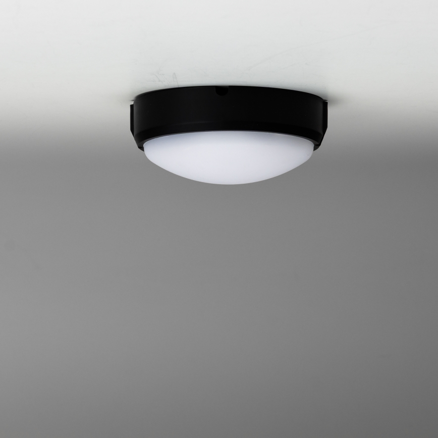 Brilagi - LED Ceiling industrial light SIMA LED/12W/230V IP65 black