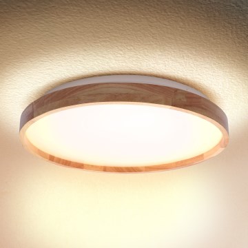 Brilagi - LED Ceiling light ALSON LED/24W/230V oak