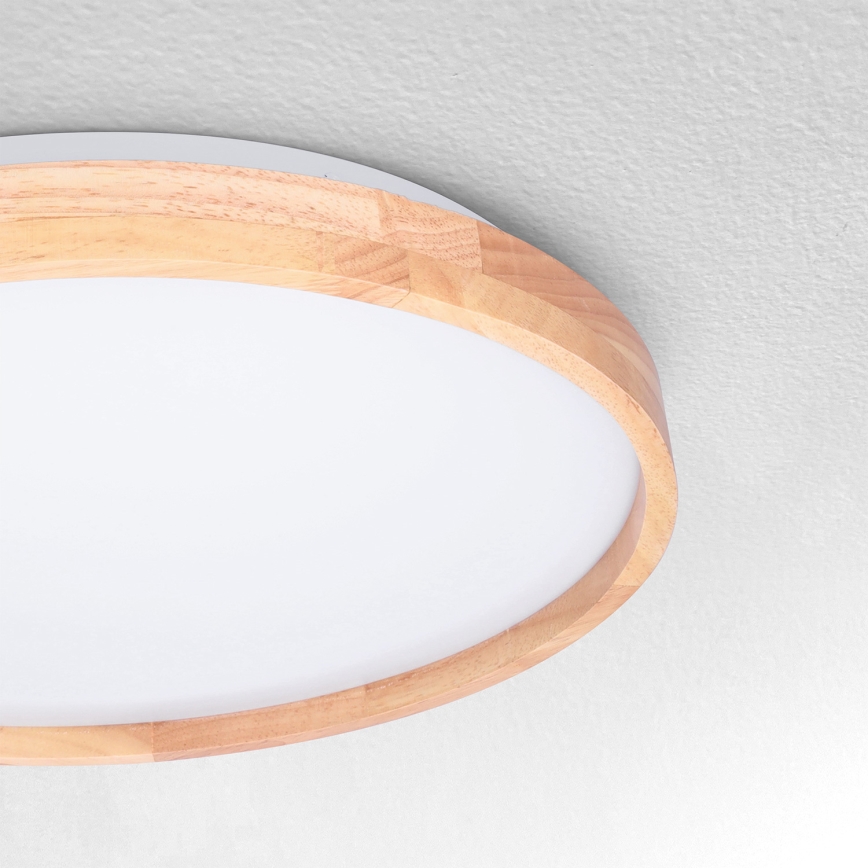 Brilagi - LED Ceiling light ALSON LED/24W/230V oak