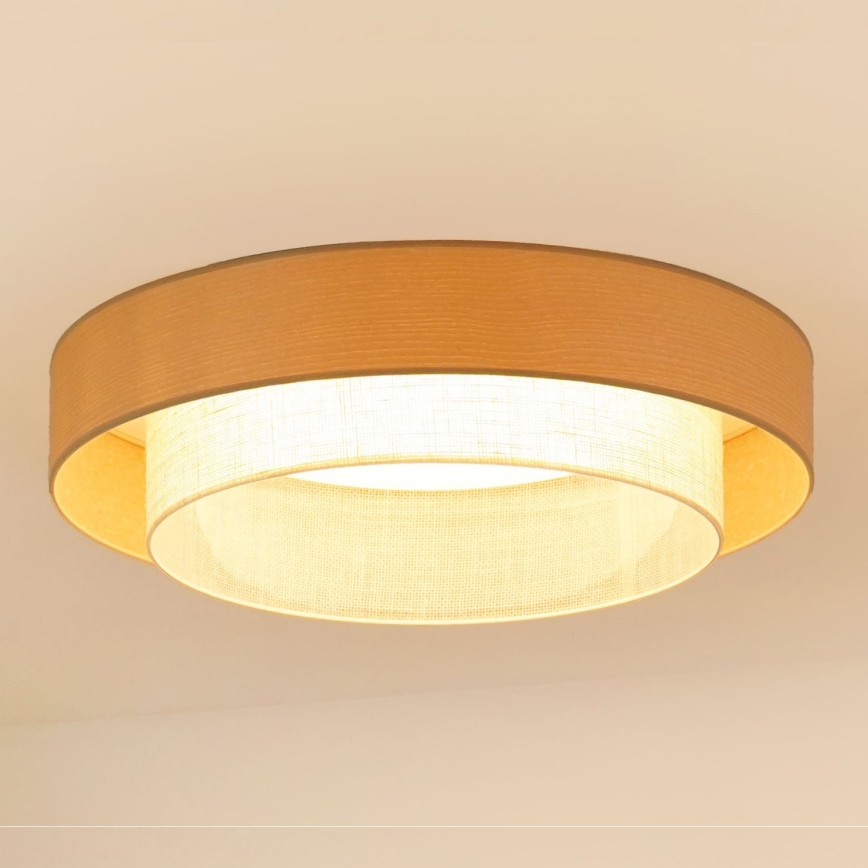Brilagi - LED Ceiling light ARIZONA BOHO LED/26W/230V d. 60 cm beige