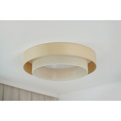 Brilagi - LED Ceiling light ARIZONA BOHO LED/26W/230V d. 60 cm beige