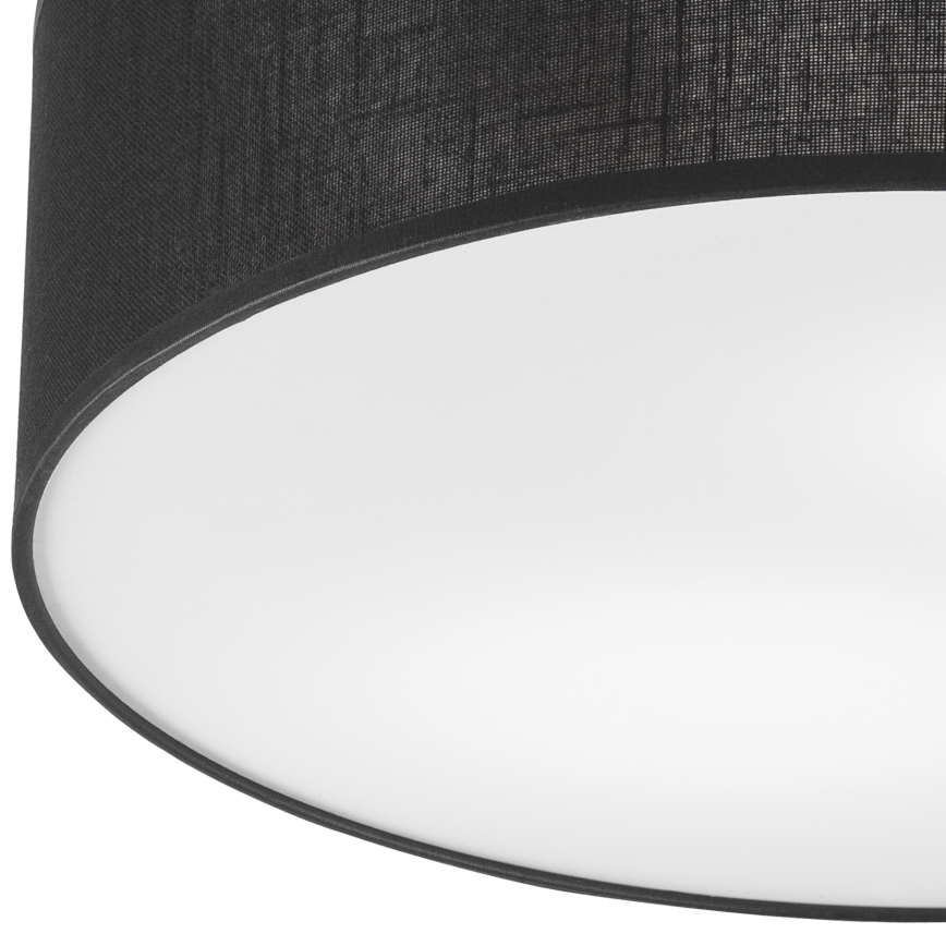 Brilagi - LED Ceiling light BELLADONNA 2xE27/15W/230V d. 40 cm black/pine