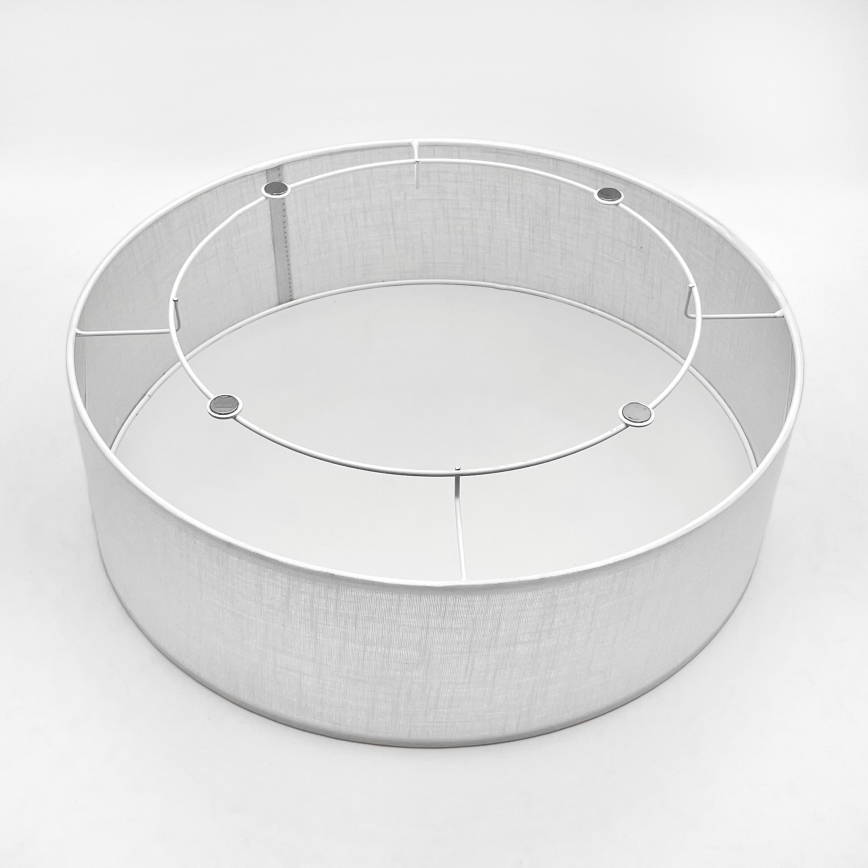 BRILAGI - LED Ceiling Light BELLADONNA 2xE27/15W/230V Ø 40 cm white/oak walnut