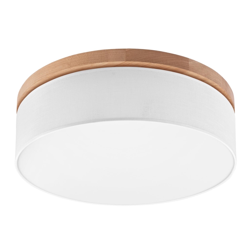 Brilagi - LED Ceiling light BELLADONNA 3xE27/15W/230V d. 50 cm white/oak