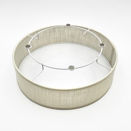 Brilagi - LED Ceiling Light BELLADONNA LED/20W/230V dia. 30 cm cream/oak