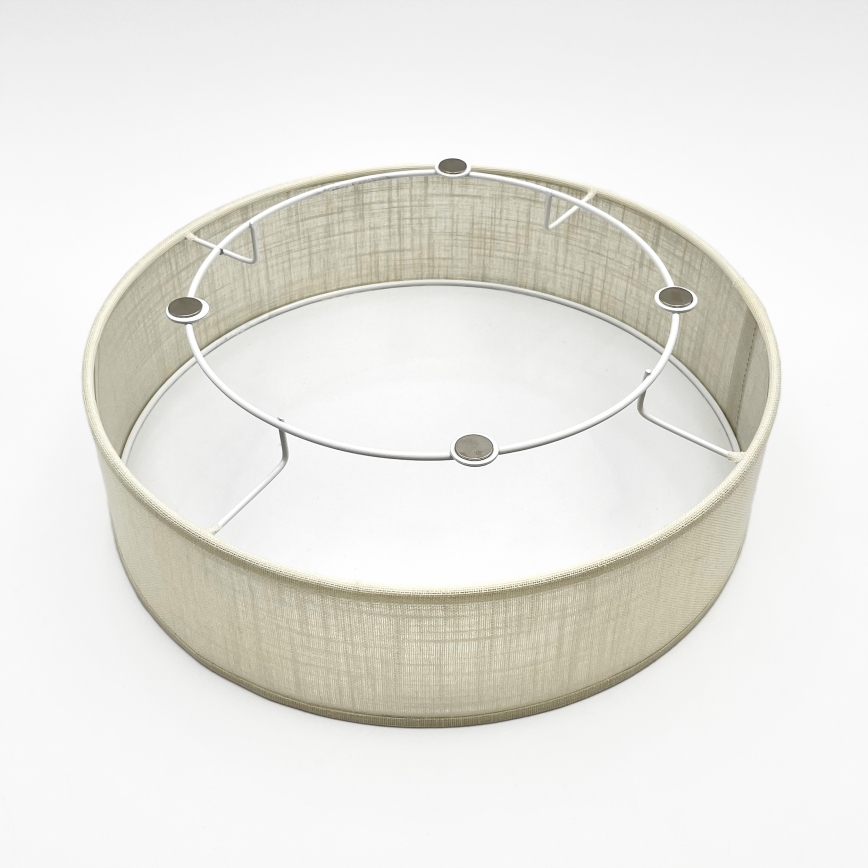 Brilagi - LED Ceiling Light BELLADONNA LED/20W/230V dia. 30 cm cream/oak