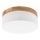 Brilagi - LED Ceiling Light BELLADONNA LED/20W/230V Ø 30 cm white/oak