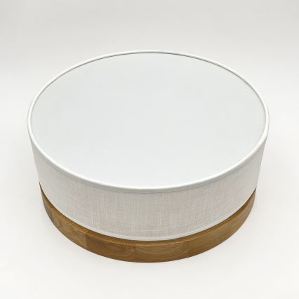 Brilagi - LED Ceiling Light BELLADONNA LED/20W/230V Ø 30 cm white/oak