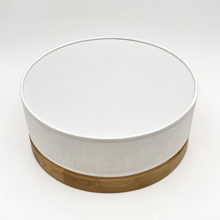 Brilagi - LED Ceiling Light BELLADONNA LED/20W/230V Ø 30 cm white/oak